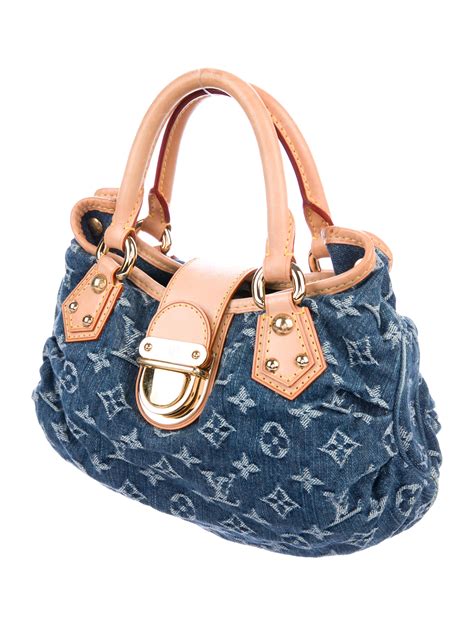 denim bag louis vuitton|Louis Vuitton monogram denim baggy.